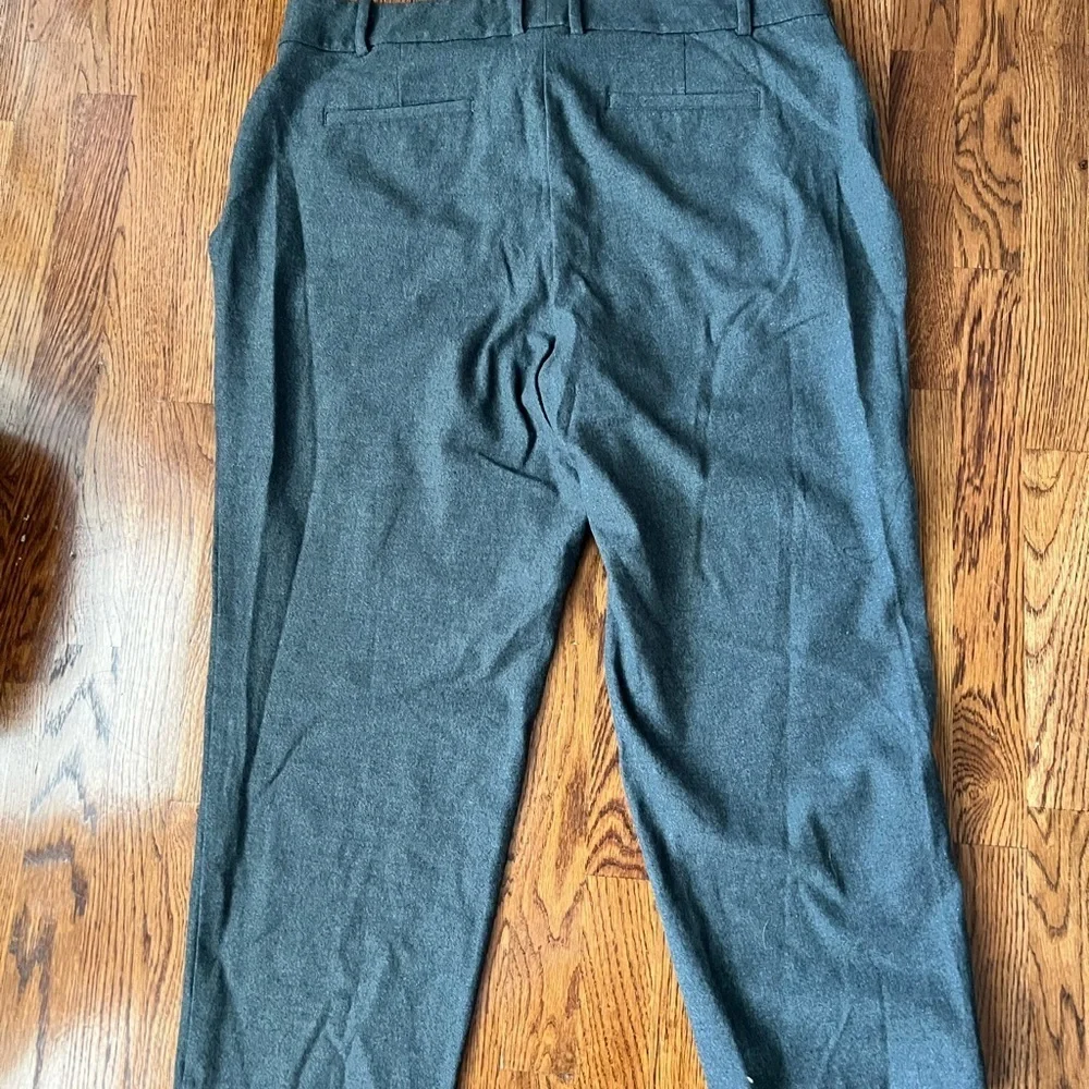Ava & Viv heather gray Cropped Pants 18W EUC